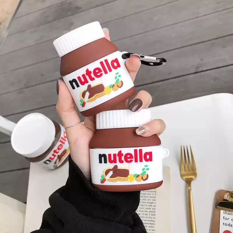 🍫 Słoiczek Nutella Etui do AirPods